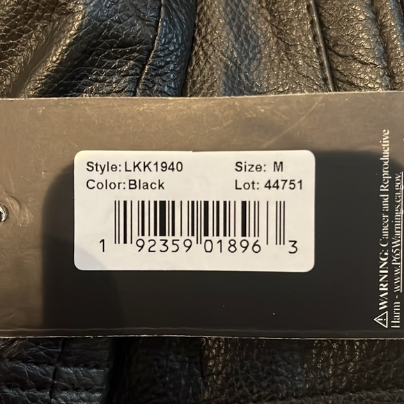 NWT MILWAUKEE LEATHER LKK1940 KIDS M JD BLACK LEATHER JACKET WITH FRONT ZIPPER - Picture 7 of 7